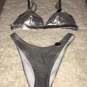MUST GO METALLIC CHEEKY BIKINI